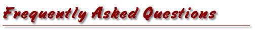 Frequently Asked Questions